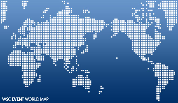 WSC Event world map