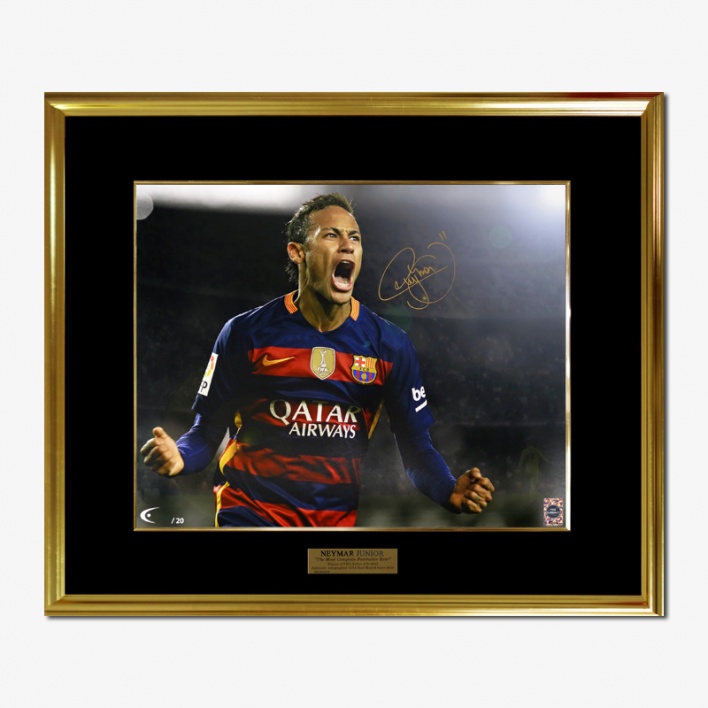 [20 limited editions worldwide] Neymar's autographed graphic art "THE AWAKENING"