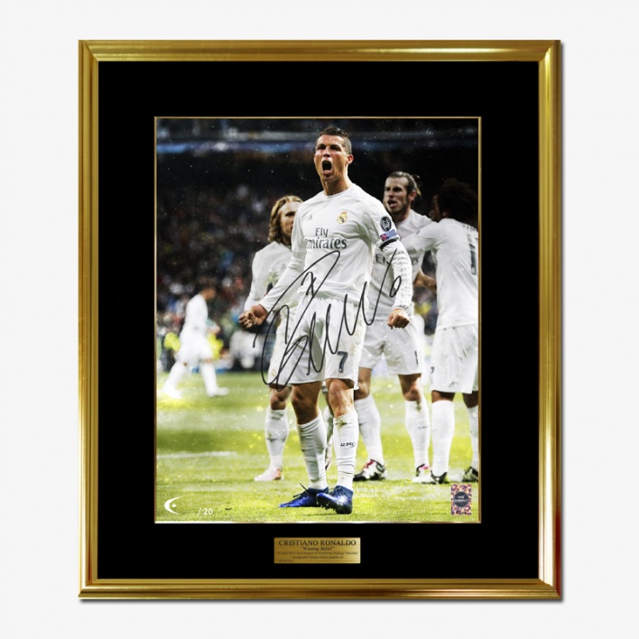 [20 pieces limited to the world] Cristiano Ronaldo Signed graphic art